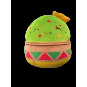 Squishmallows Gideon the Guacamole 14" Plush Kellytoy Food Pillow